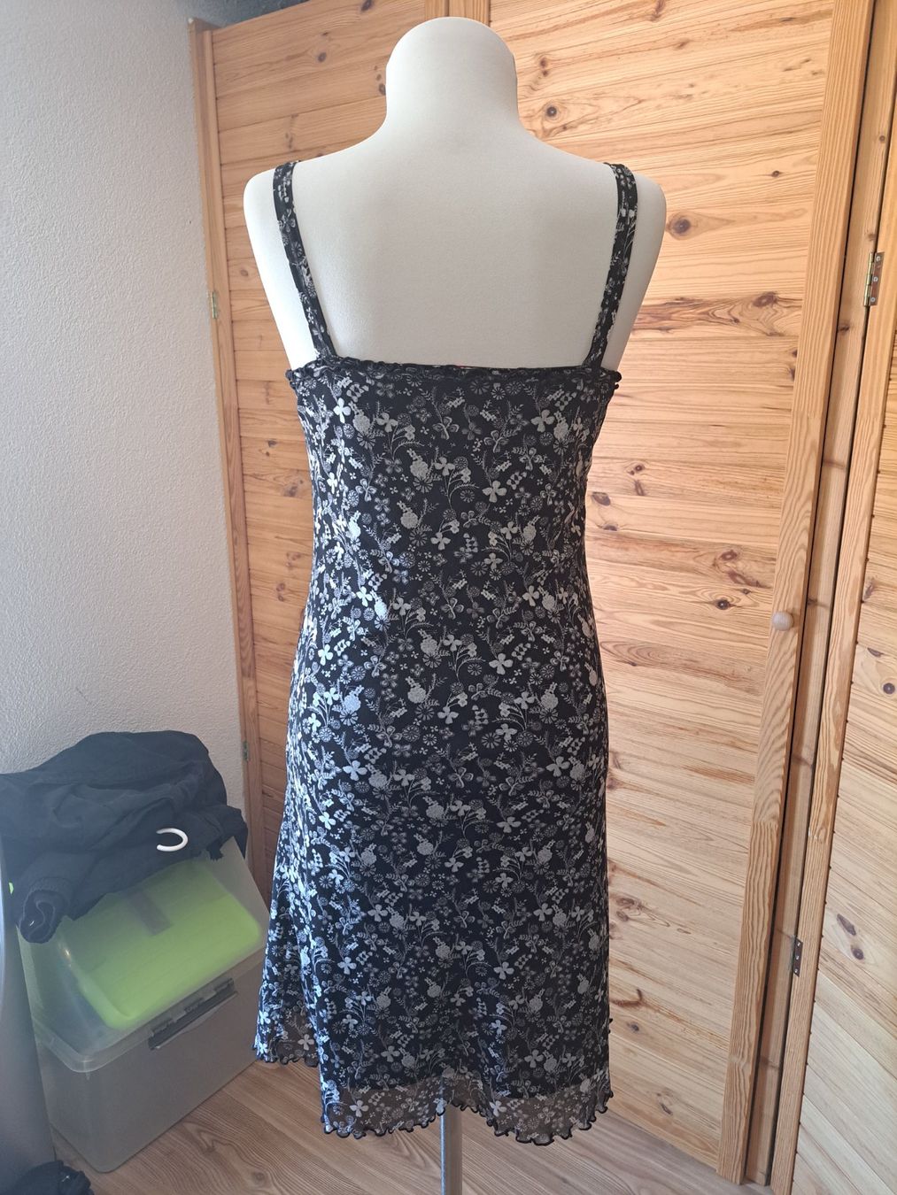 S.Oliver Vestiti: Sommerkleid S.Oliver, gr.S, schwarz/grau – Usato da Rafz venduto da MuriFinn 2