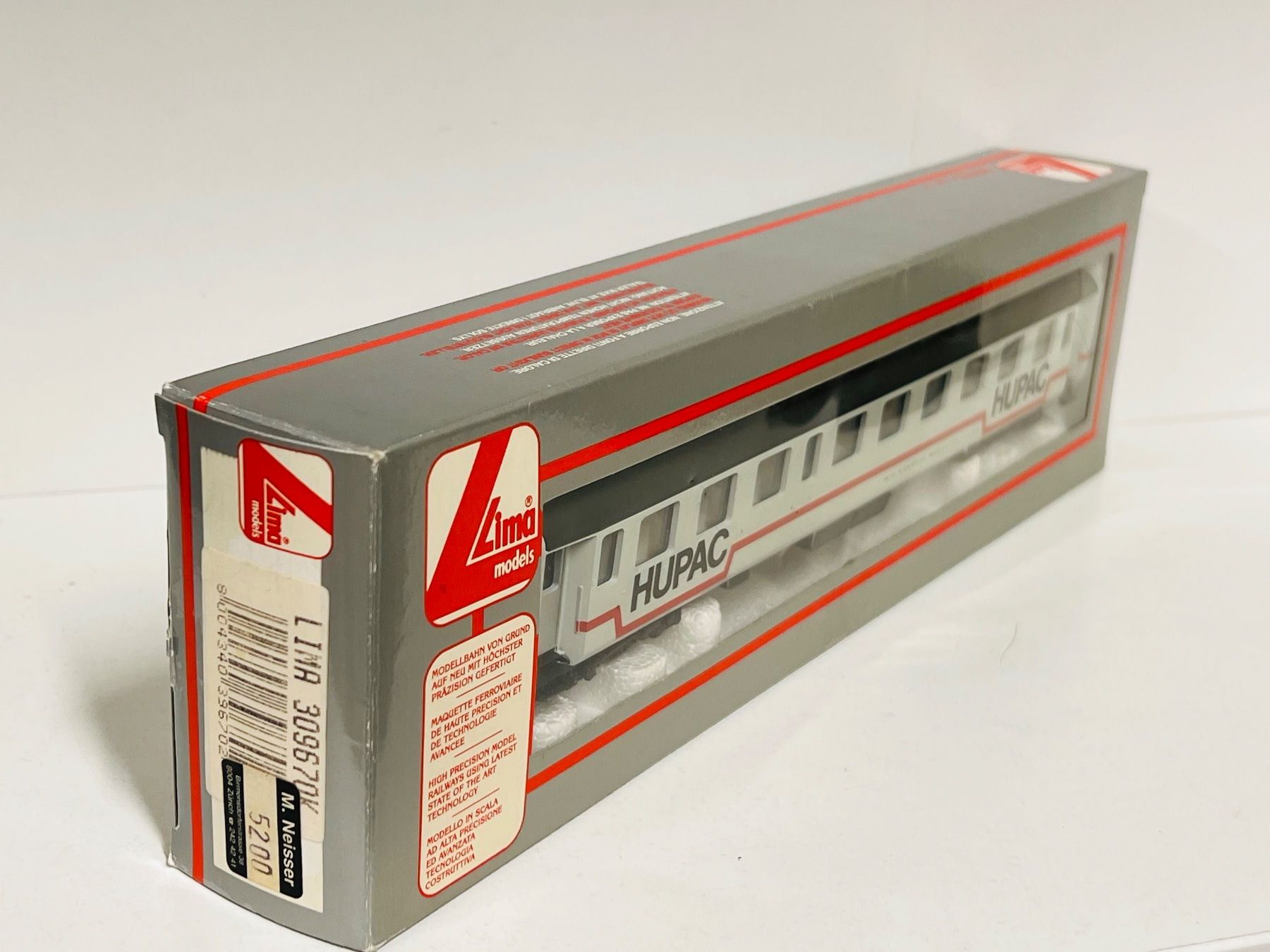 Lima Modellini di ferrovie: Lima  HUPAC mit LED Innenbeleuchtung H0 DC – Usato da Geroldswil venduto da TopTrain54 8