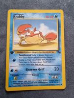 Pokémon Krabby 1.Edition Fossil 51/62 DE (129)