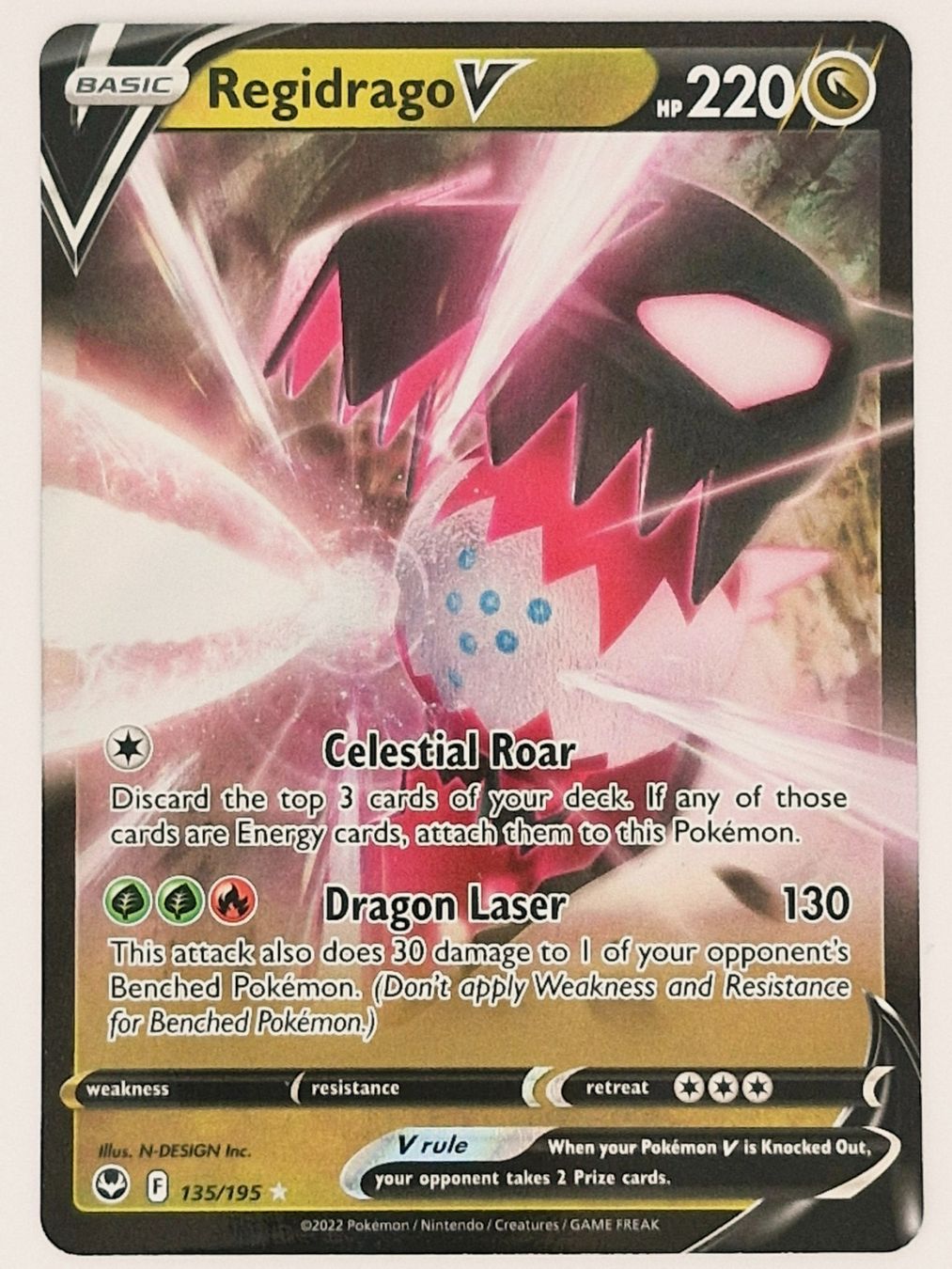 Pokémon Carte collezionabili: Regidrago V / Silver Tempest / SIT 135 – Nuovo (secondo la descrizione) da Arni AG venduto da PokemonCardsStore