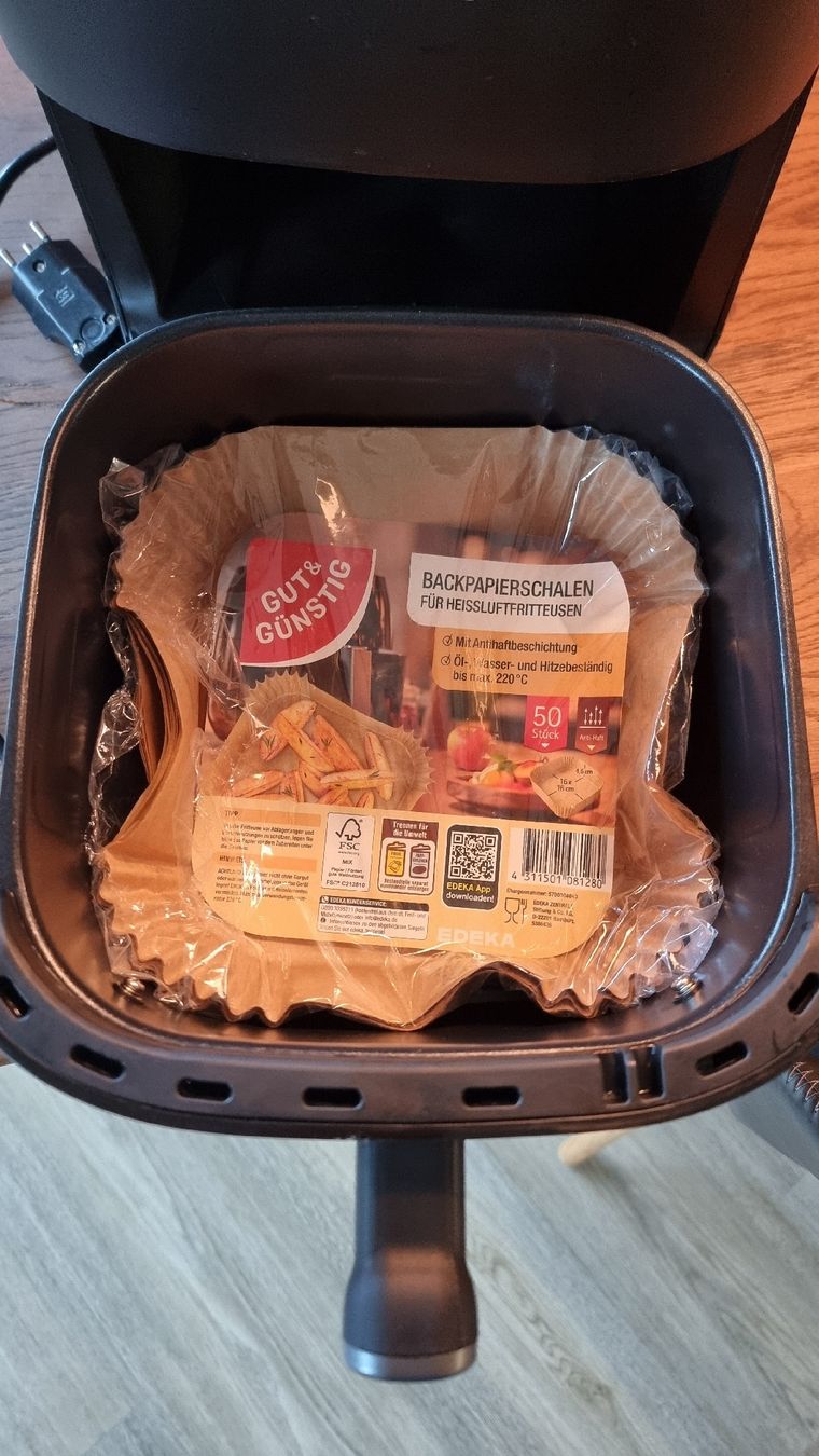 Elettrodomestici da cucina: Airfryer inkl. Backpapierschalen – Nuovo (secondo la descrizione) da Tägerwilen venduto da jalunis 3