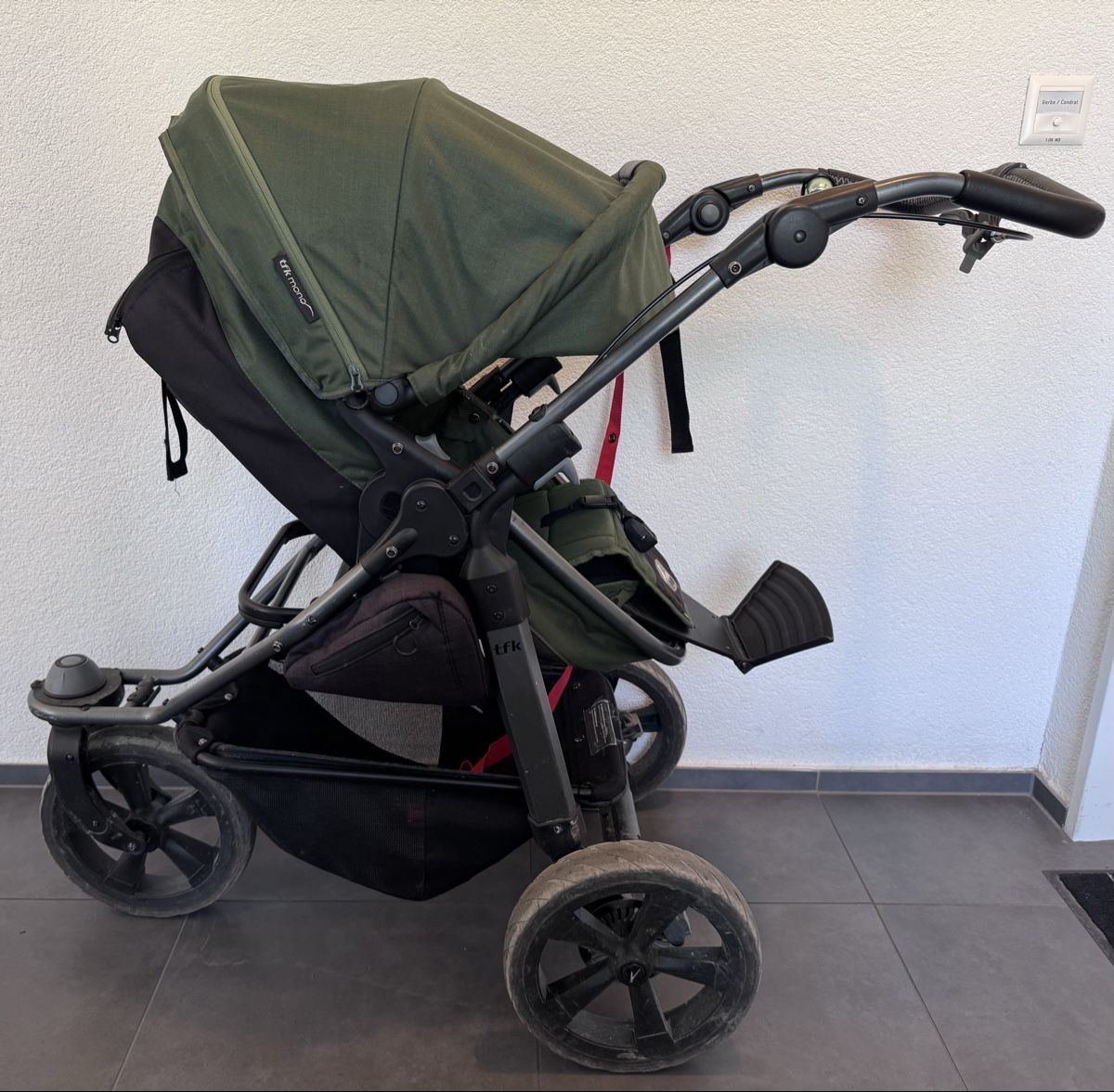 TFK Carrozzine: tfk 2in1 All-Terrain Stroller with handbrake – Usato da Zürich venduto da lui_ns5h