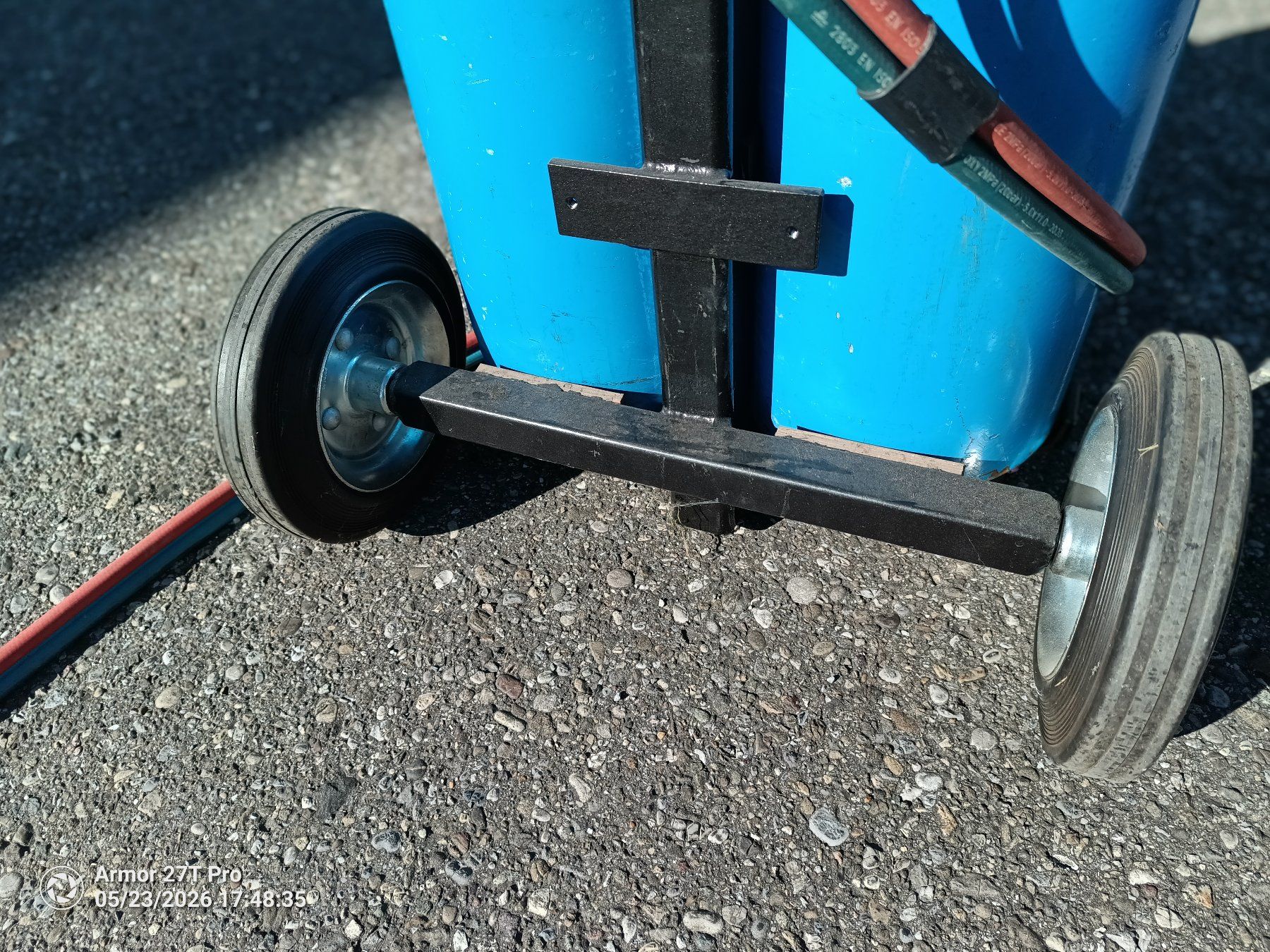 Saldatori: Robuster Schweissanlagen-Flaschenwagen mit Carbagas Minitop – Usato da Jona venduto da Gamabunt 6