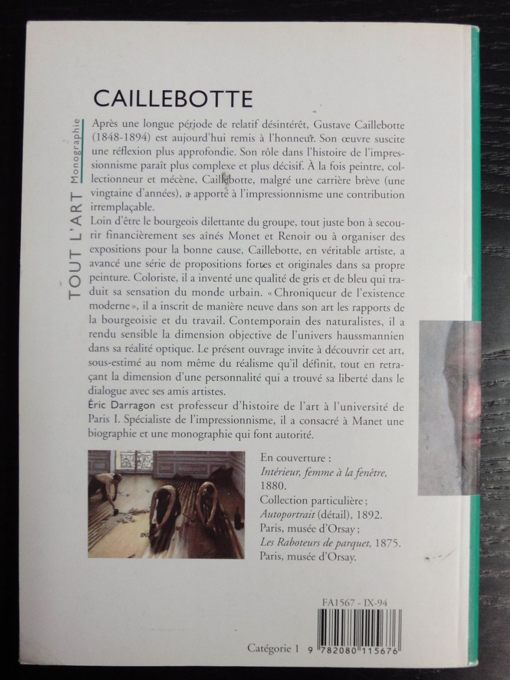 Libri: CAILLEBOTTE - TOUT l'ART – Nuovo (secondo la descrizione) da Biel/Bienne venduto da 07helios032 1