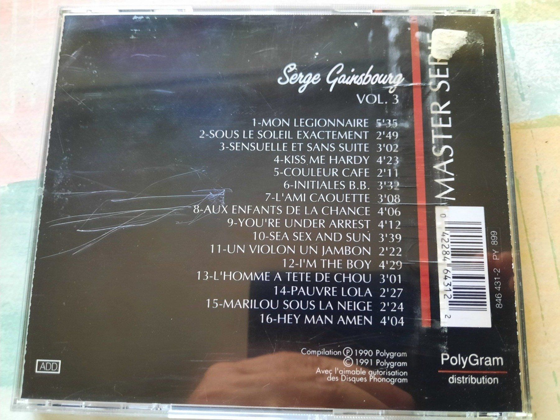 CD: Cd Serge Gainsbourg - Master Série volume 3 – Usato da Pully venduto da bro_n52j 1