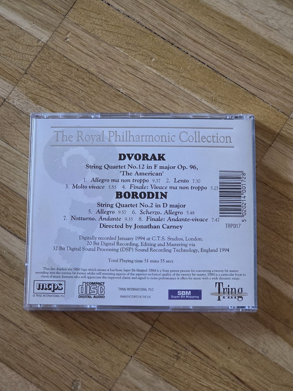 CD: CD: Streichquartette von Dvorak & Borodin – Usato da Aesch BL venduto da immon 1