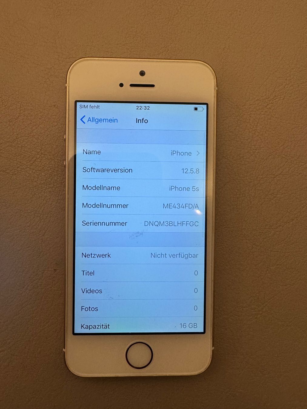Apple Handys / Smartphones: iPhone 5S – Gebraucht aus Adliswil von Busys 1