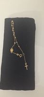 Komplett neu! Rosenkranz Armkette aus 585 Gold