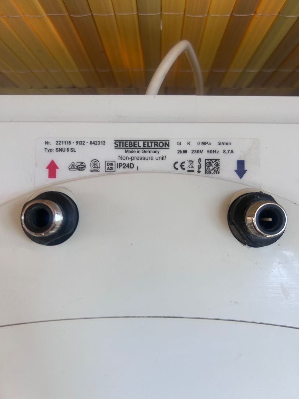 Stiebel Eltron Sanitär: Durchlaufhitzer Stibel Eltron Sun 5 S – Gebraucht aus Zürich von Hossi66 1