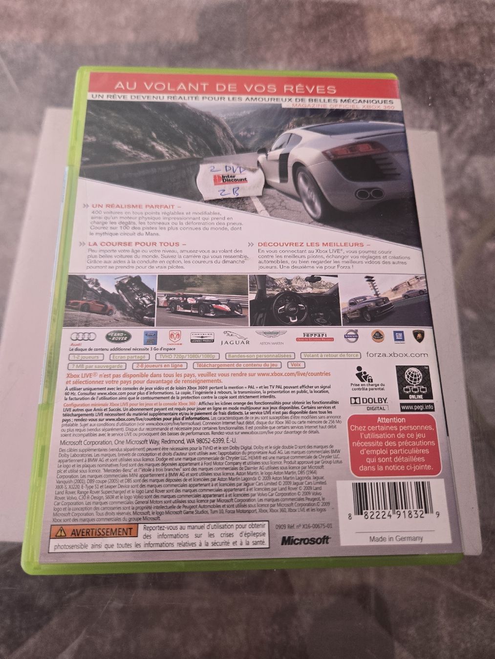 Spiele: Forza 3 Xbox 360 – Gebraucht aus Bussigny von Kfdlt 1
