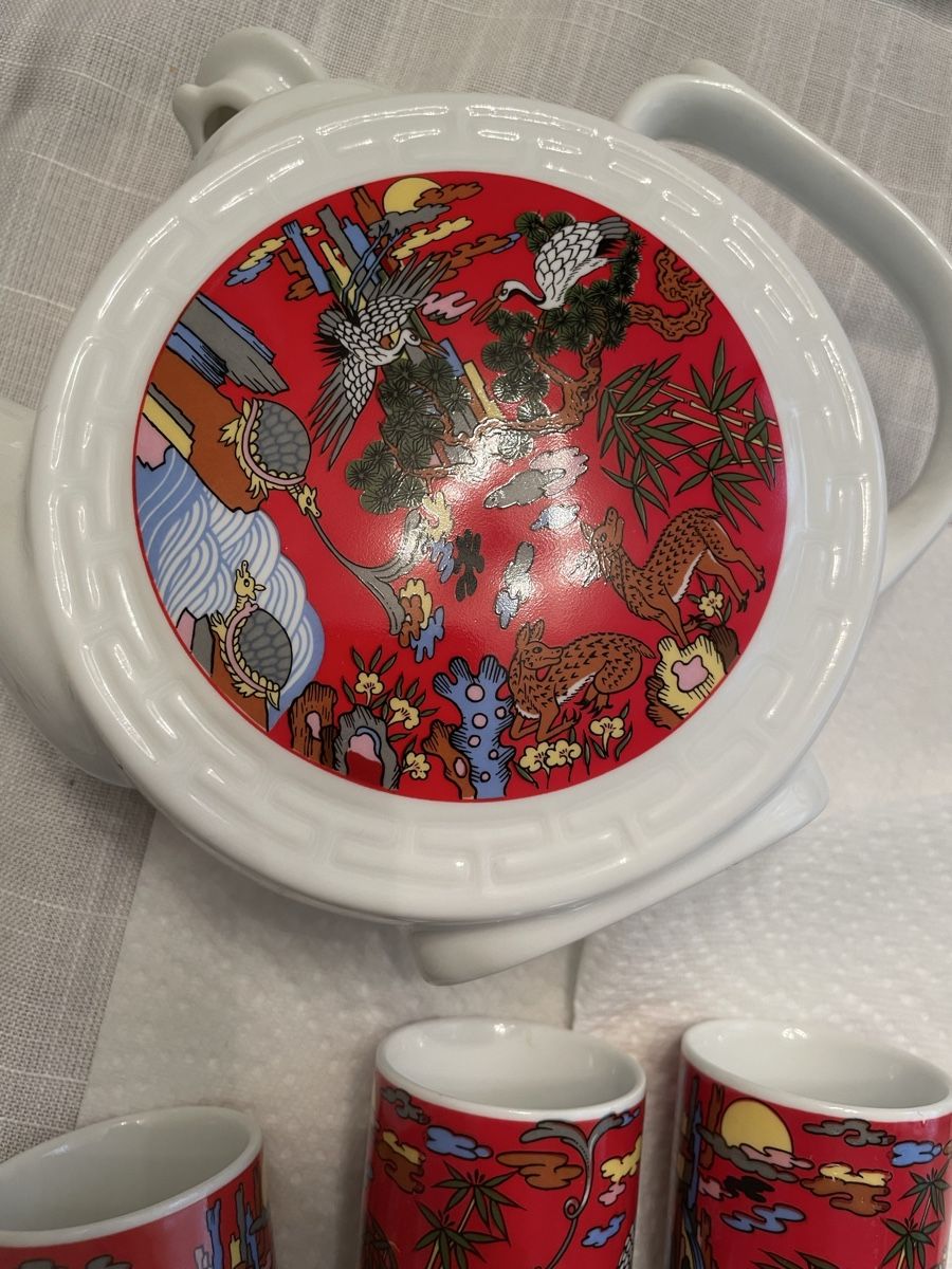 Services de table: Koreanisches Keramik Sake/Teeset – D'occasion à Baden par CeDe22 4