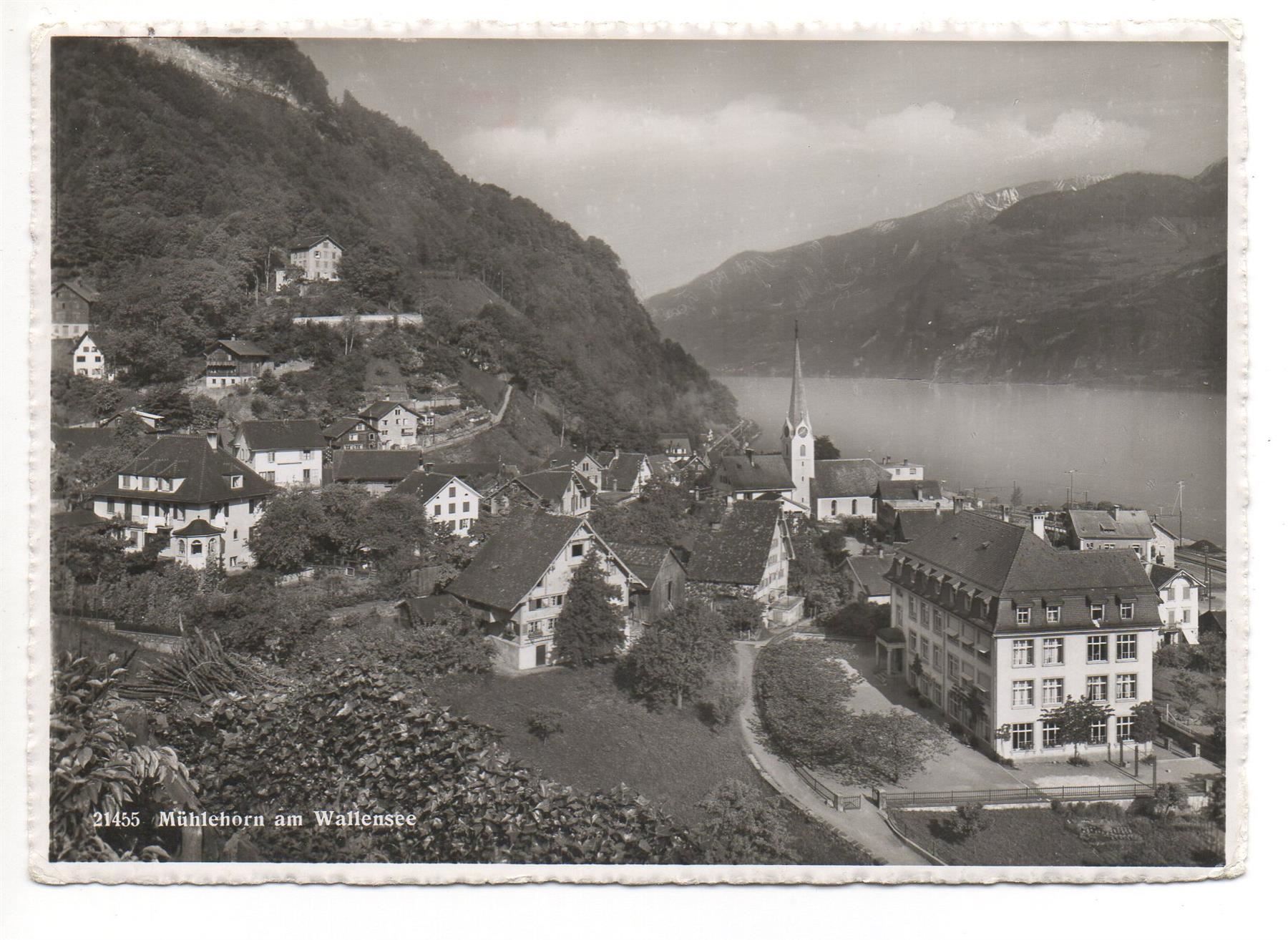 Cartoline postali: MÜHLEHORN am Walensee – Usato da Jona venduto da philajona