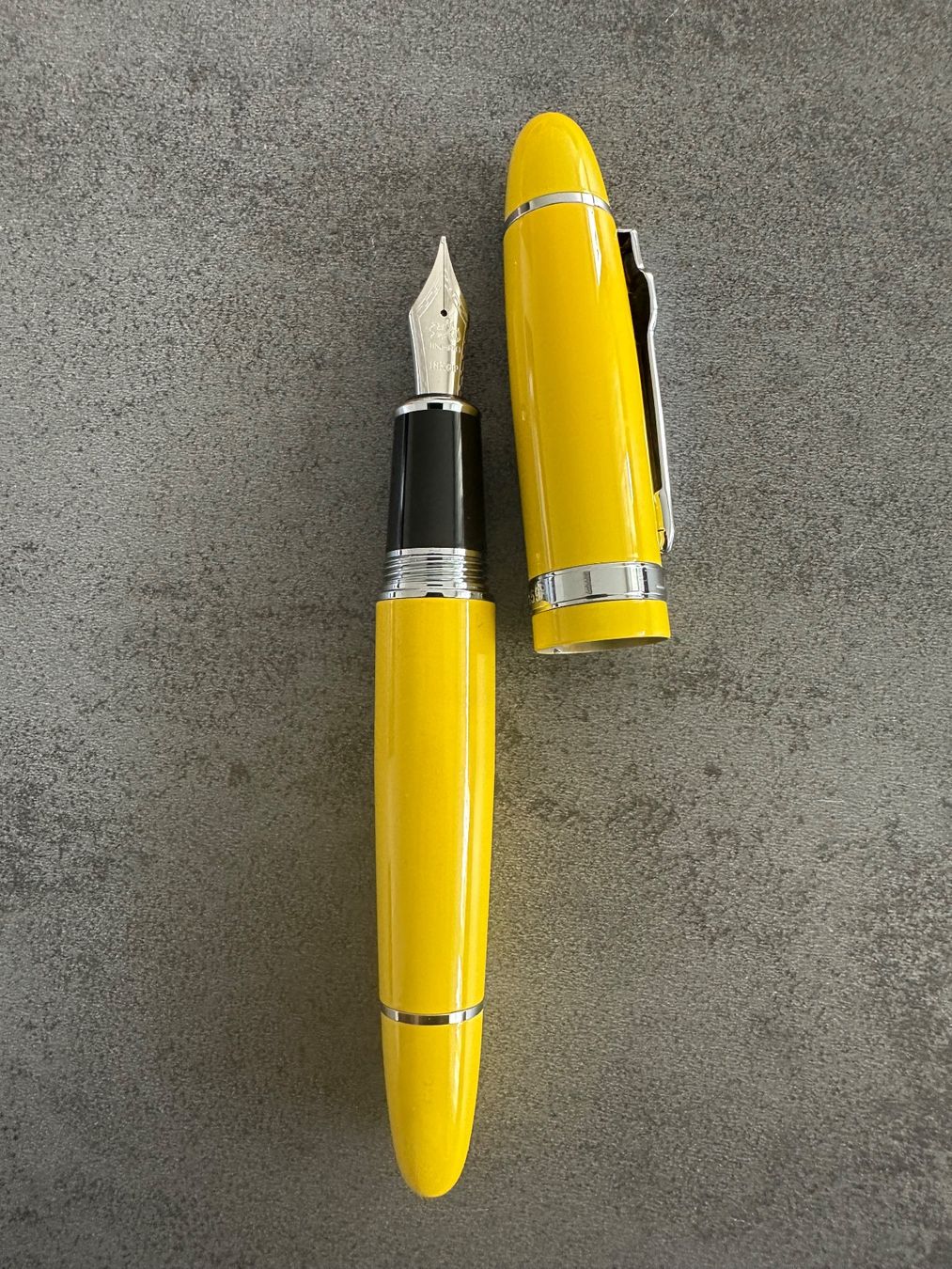 Penna & Evidenziatori: Jinhao 159 Füllfederhalter  Gelb Silber – Nuovo e nell'imballaggio originale da Kloten venduto da digi-Galaxy 2