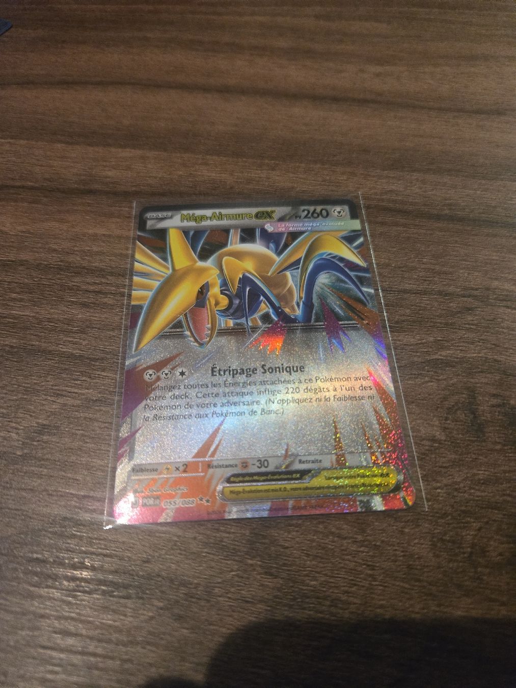 Pokémon Carte collezionabili: Équilibre parfait  Méga-Airmure EX 055/088 – Nuovo (secondo la descrizione) da Rossinière venduto da seb_68fd