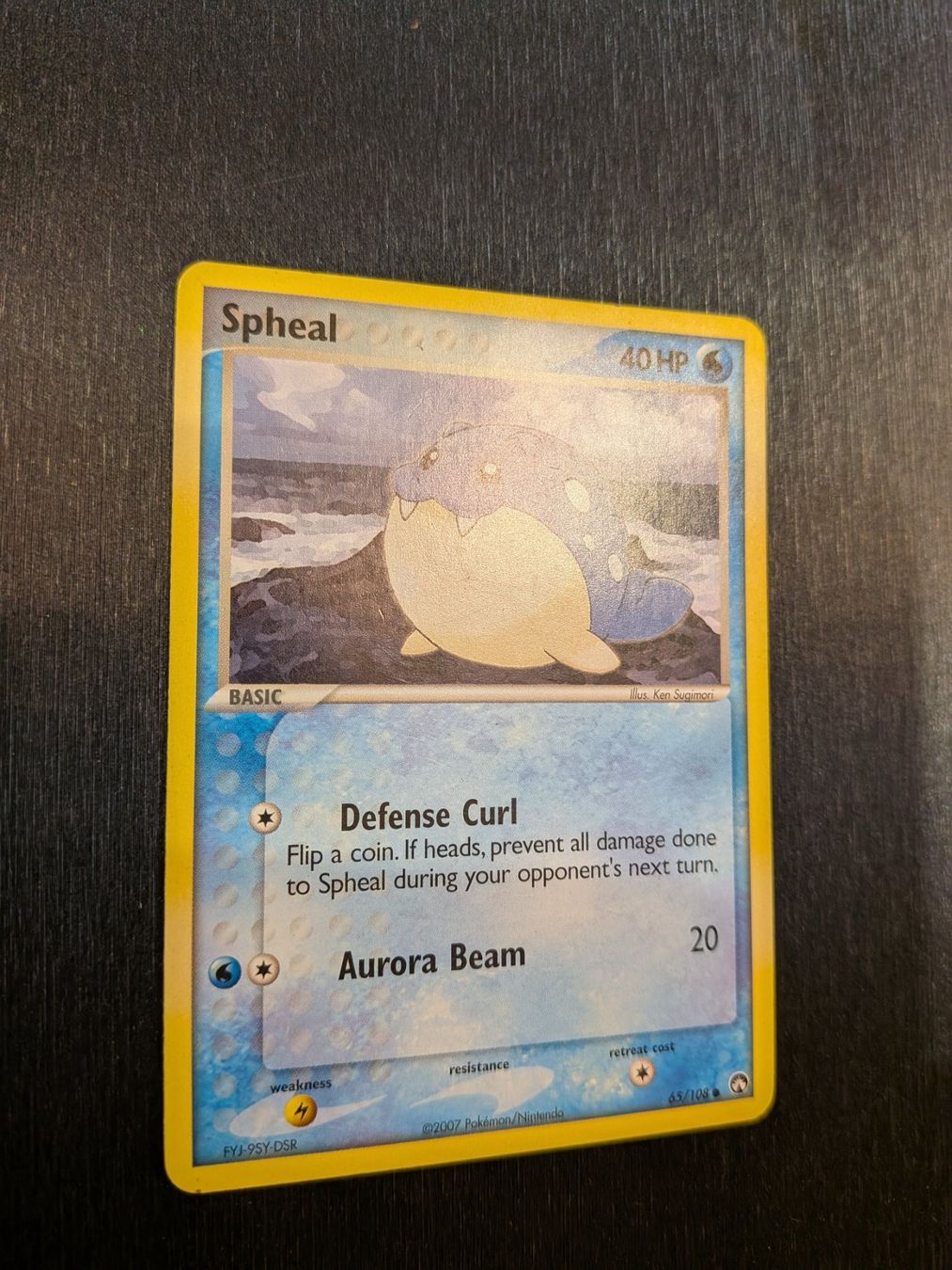 Pokémon Carte collezionabili: 2007 EX Power Keepers - Spheal 65/108 Ab 1 – Usato da Paradiso venduto da Pkmn10 1