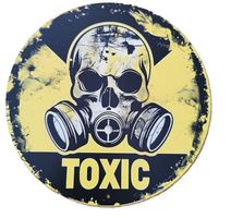 TOXIC - Blechschild  (neu/OVP)