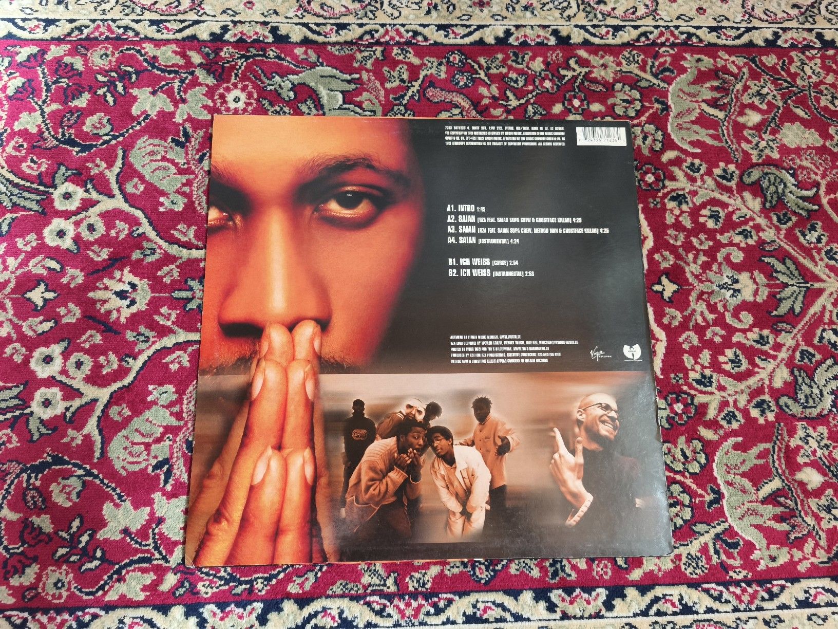 Dischi in vinile: RZA (Wu Tang) - Saian – Usato da Kandersteg venduto da digginblackpearlz 1