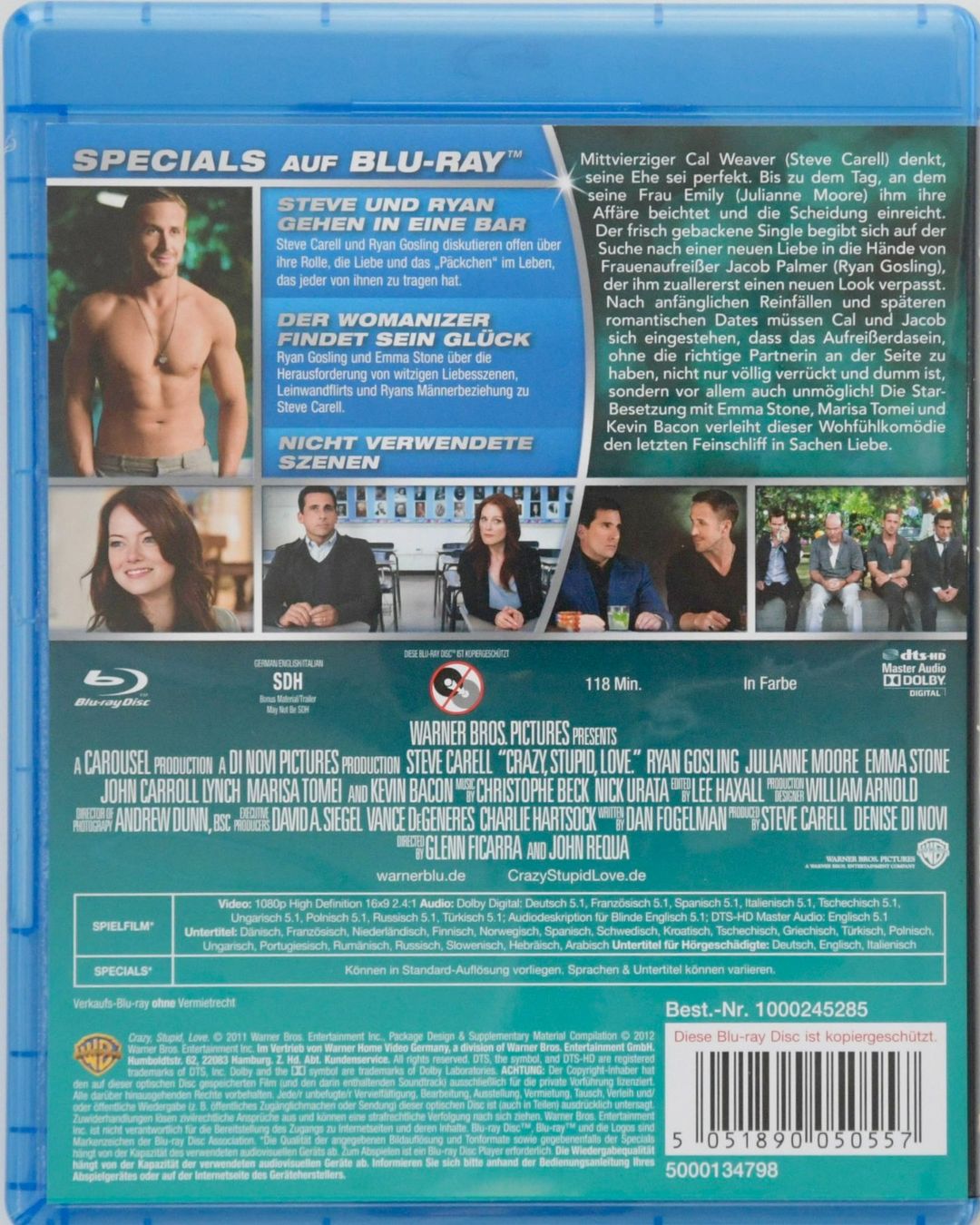 Tutti i DVDs: CRAZY, STUPID, LOVE. – Usato da Remetschwil venduto da ufischer19 1