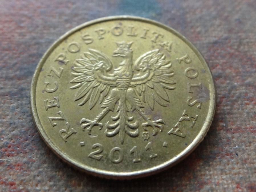 Toutes les monnaies: Pologne  5  Groszy  2011 – D'occasion à Romanel-sur-Lausanne par Swift13