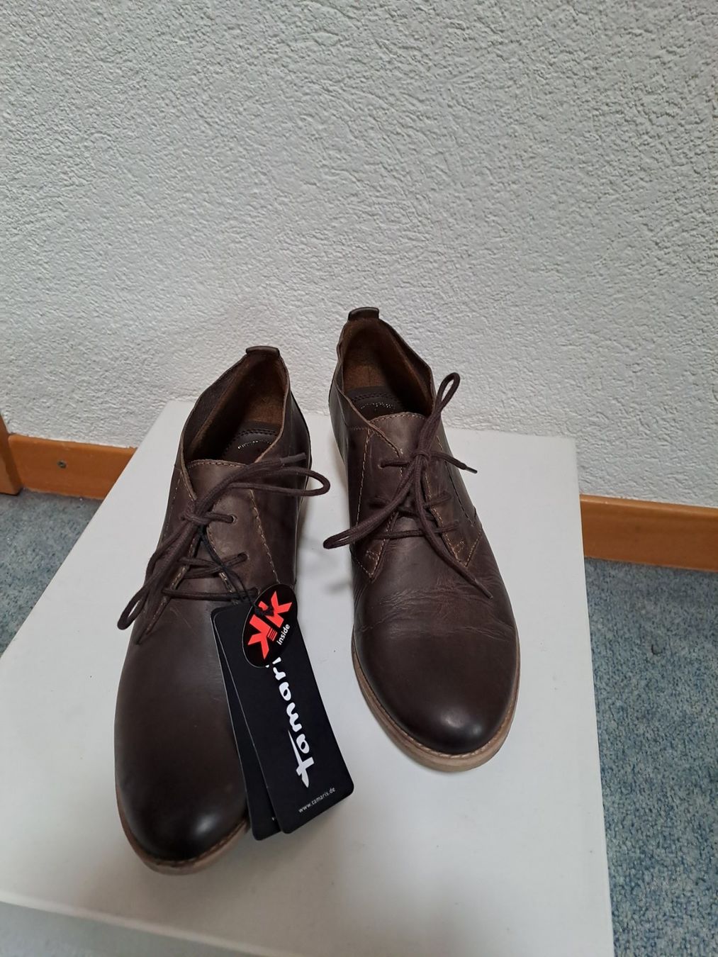 Tamaris Scarpe da donna: Schicke Lederschuhe Gr. 40, Tamaris – Usato da Frauenfeld venduto da Andadaa 3
