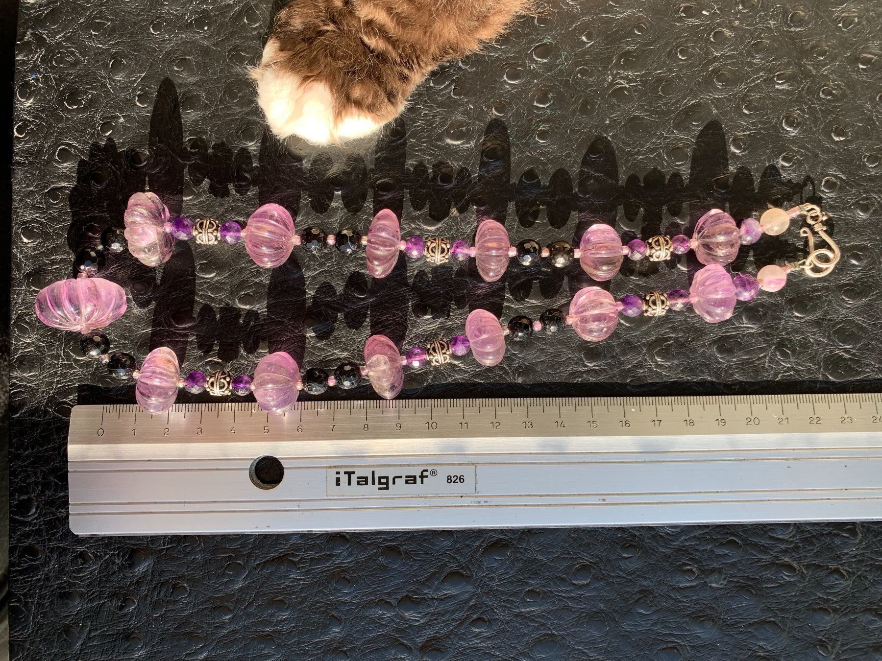 Catenine: Amethyst Kette – Nuovo (secondo la descrizione) da Birsfelden venduto da Exclusivity 3