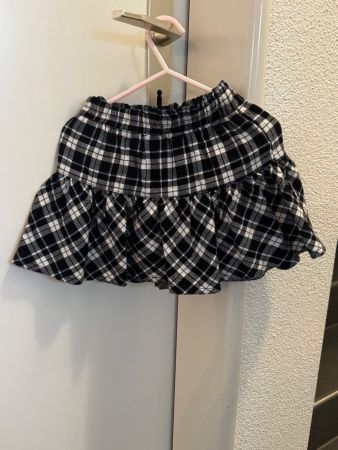 Mädchen Rock, 92, Coop, Naturaline, neu, kariert