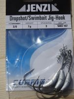 Loaded Dropshot / Schwimmbait Jig Haken Grösse 3/0-7GR