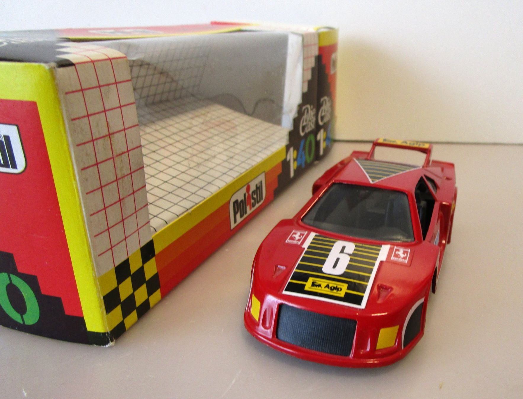 Ferrari Modellini d'auto: POLISTIL FERRARI 308 GTB4 TURBO - E 2017 – Nuovo e nell'imballaggio originale da Chêne-Bourg venduto da breno56 3