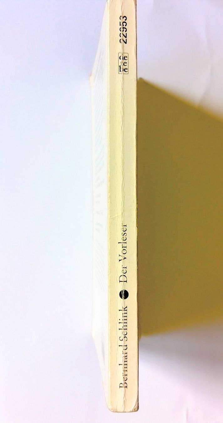 Bücher: Bernhard Schlink: Der Vorleser . Roman – Gebraucht aus Zürich von Flitzi2005 2