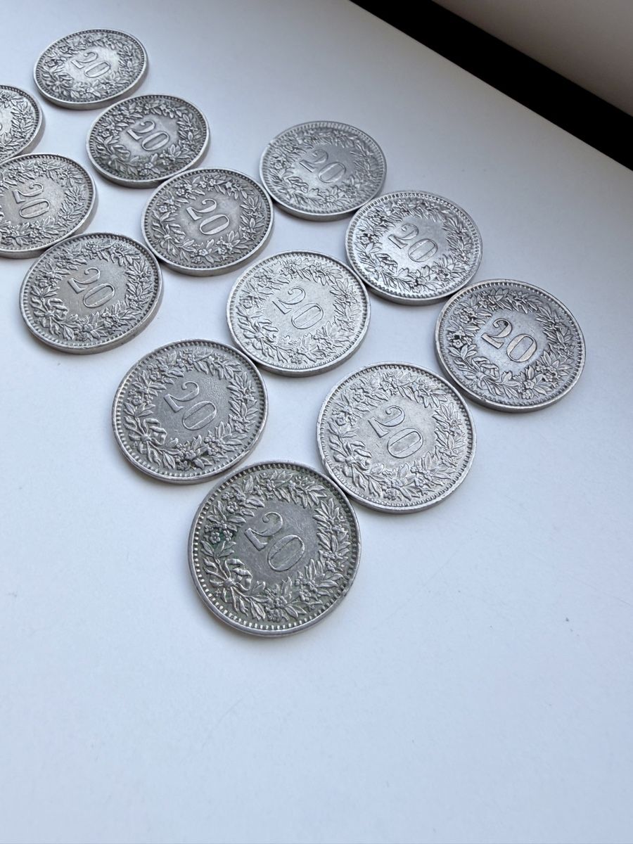 Tutti le monete: 20 Räppler Silber Sammlung – Usato da Zürich venduto da watch_trader 8