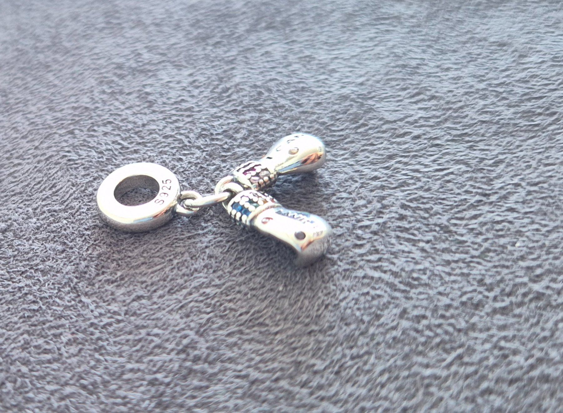 Ciondoli: Silber Charm Boxing Handschuhe +Garantie – Nuovo (secondo la descrizione) da Rotkreuz venduto da Carbone_Bijou-Shop 1