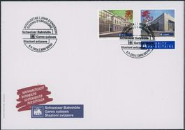 2024 - Bahnhöfe - Ersttagsbrief FDC ET