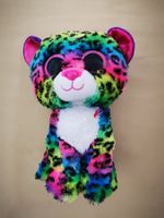 Glubschi “TY” - Peluche léopard arc-en-ciel, très bon état
