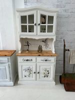 Küchenbuffet Landhaus Tanne Schrank shabby weiss börnie's