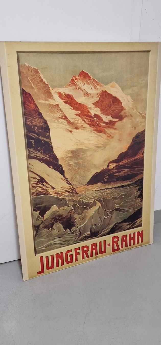 Foto & Immagini: Kunstdruck Jungfrau Bahn – Usato da Belp venduto da mikemaru