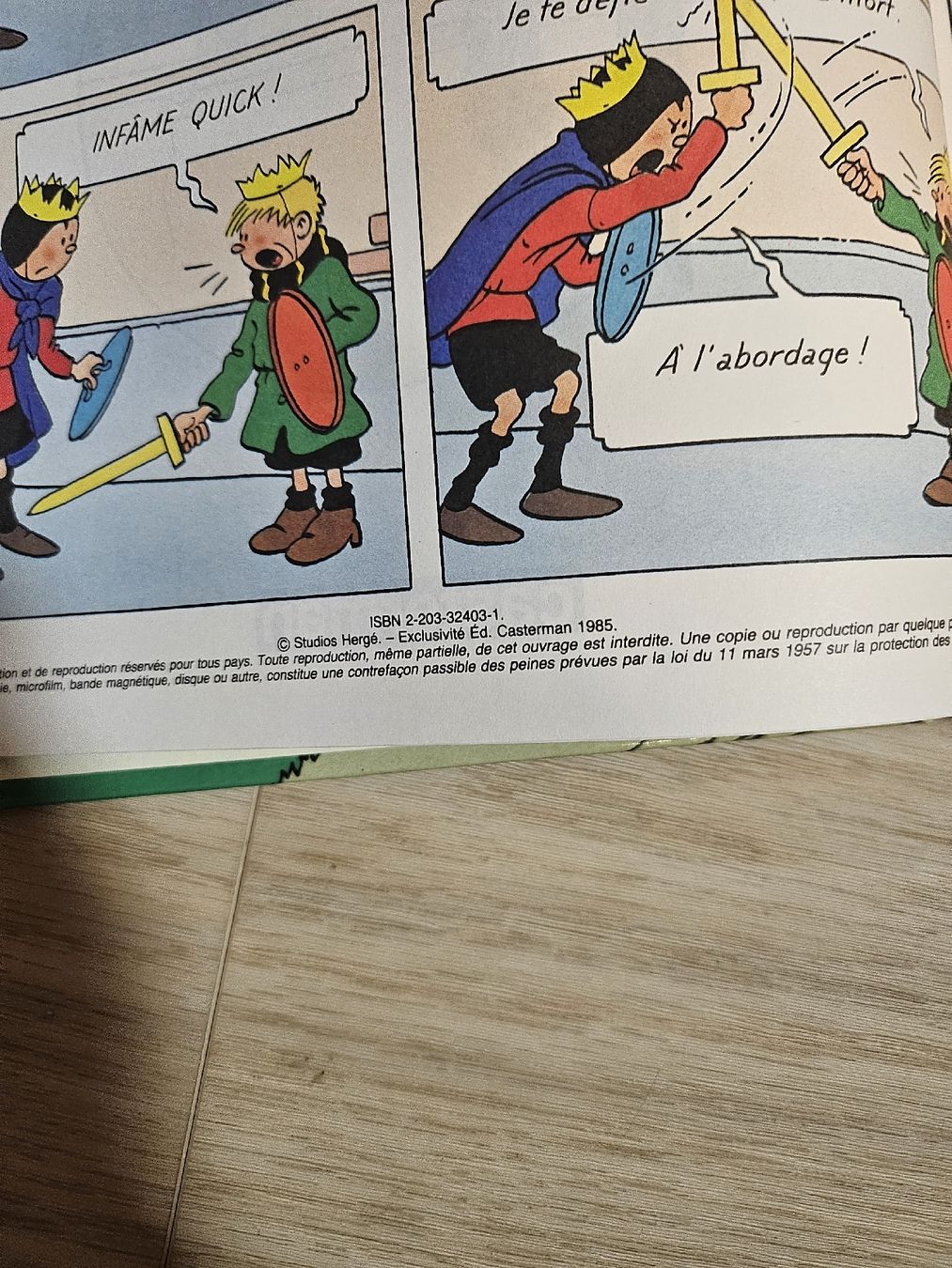Fumetti: BD Quick et Flupke - Haute tension Casterman 1985 – Usato da La Joux FR venduto da car_ck96 2