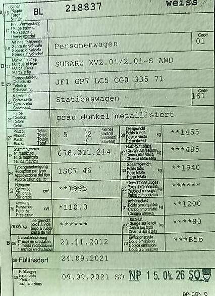 Automobili: Subaru XV 2.0i Swiss Two – Usato da Langenthal venduto da Goergens10 4