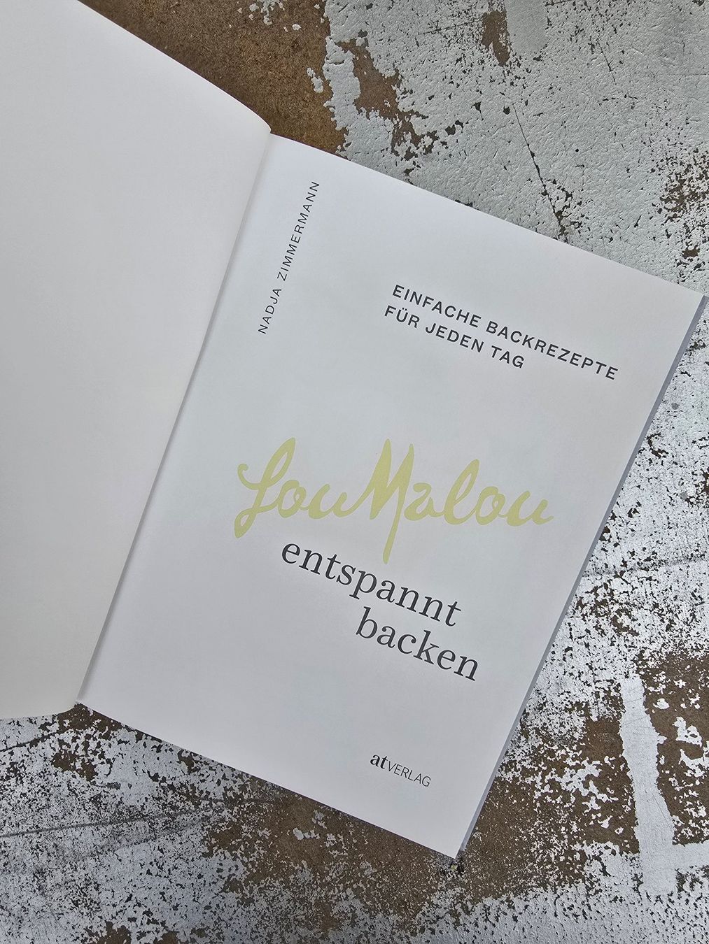 Bücher: Buch: Lou Malou-entspannt backen – Neu (gemäss Beschreibung) aus Romanshorn von Rachacha 1