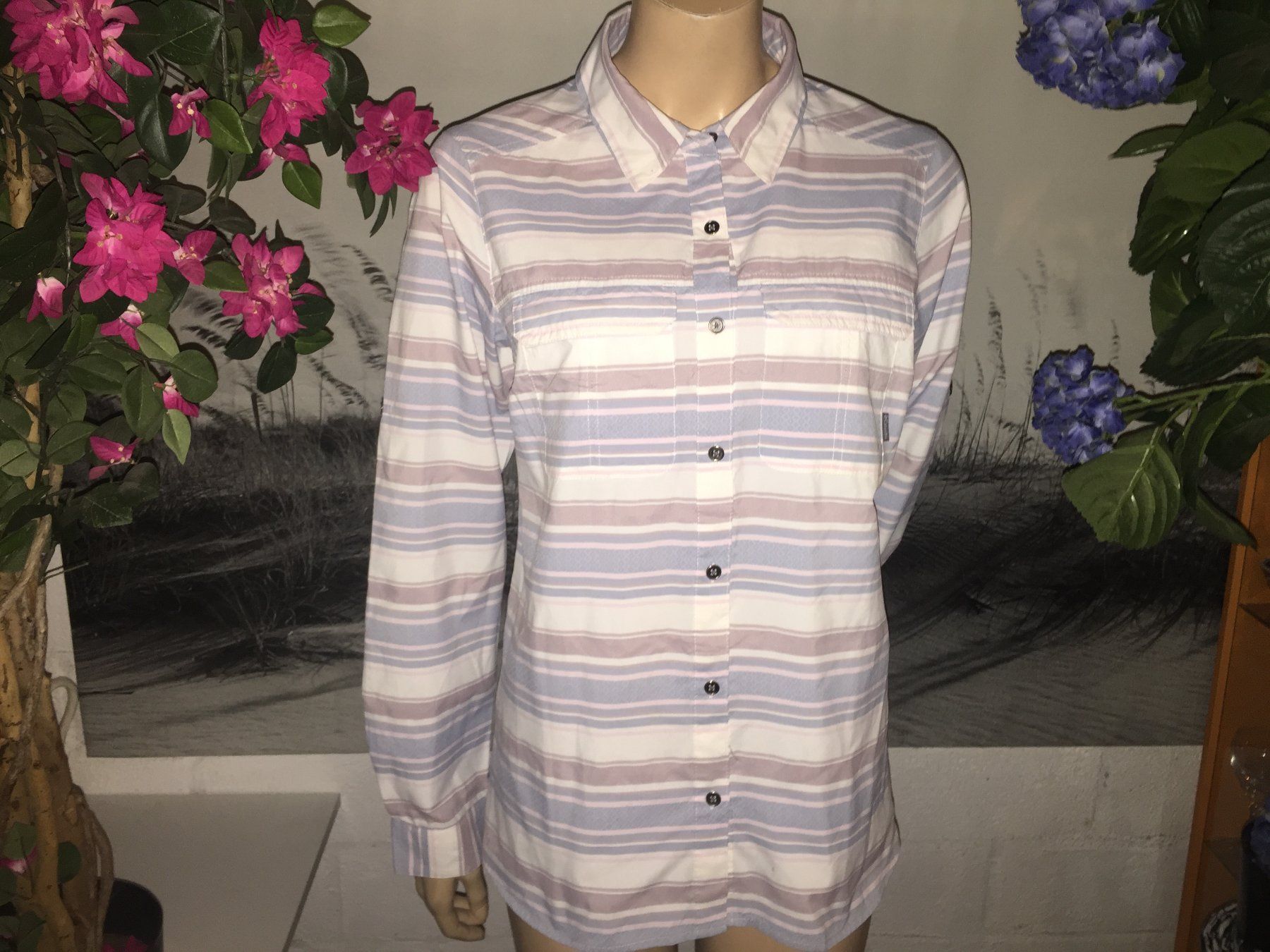 Columbia Camicette: Blouse / Bluse COLUMBIA     Taille / Grosse L – Usato da Cossonay-ville venduto da Super-Price-Quality