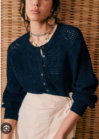 Gilet capucine Sézane