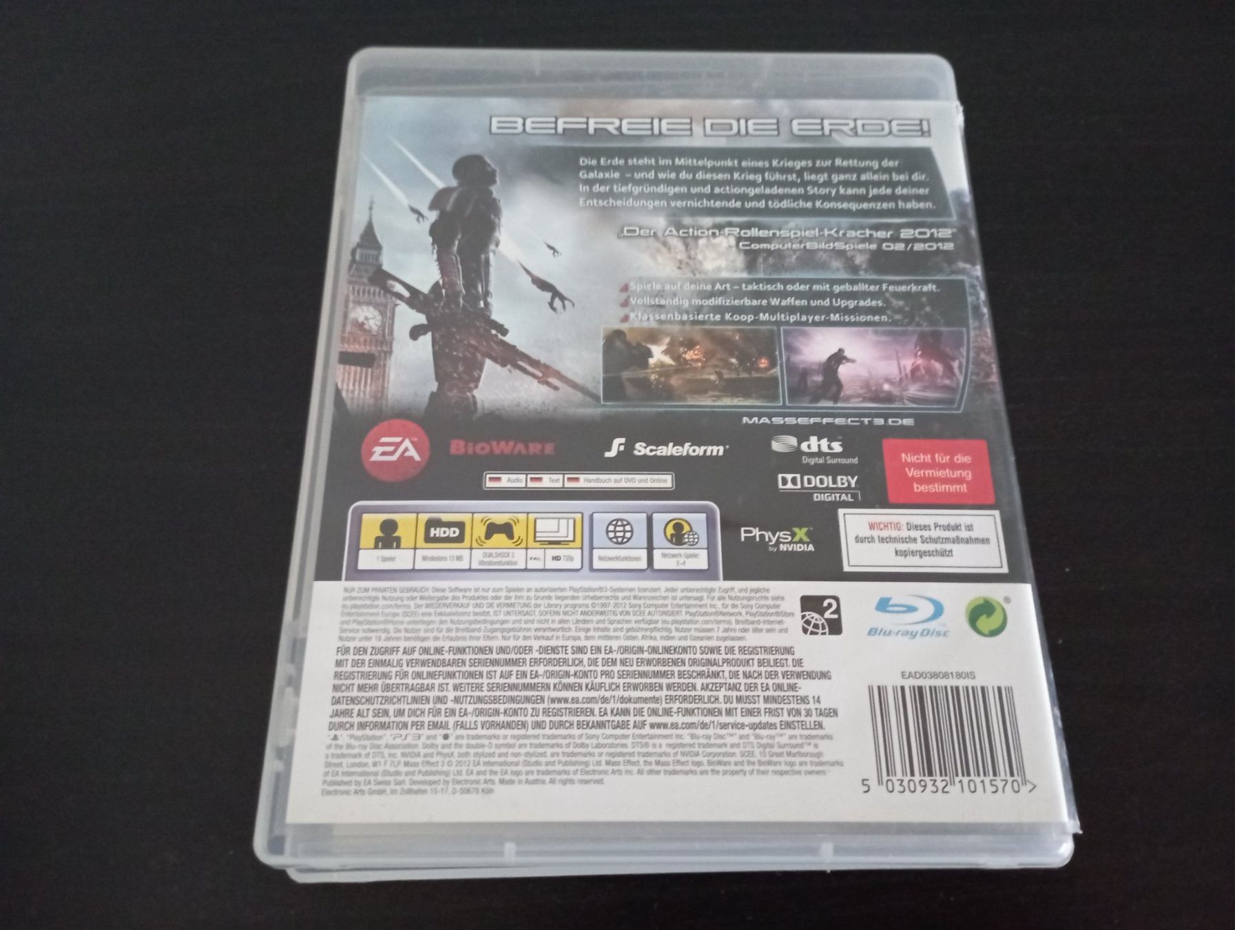 Sony Spiele: PS 3 Mass Effect 3 – Gebraucht aus Allschwil von pri_9lsr 1