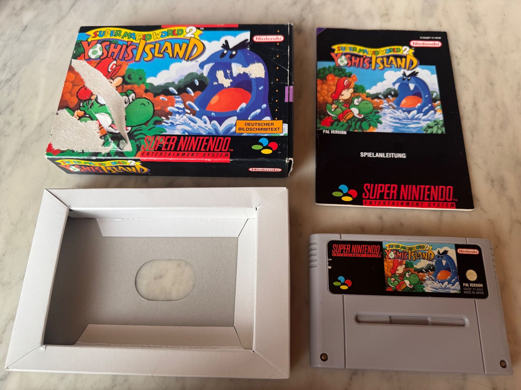 Nintendo Spiele: YOSHIS ISLAND SUPER MARIO WORLD 2 – Gebraucht aus hägendorf von twilightprincess