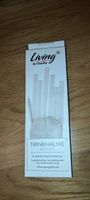 Living Glastrinkhalme Set, 6 Stk. + Reinigungsbürste