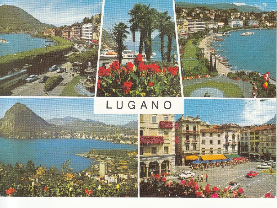 Cartoline postali: Lugano 1986 – Usato da Bürglen TG venduto da StampGraf