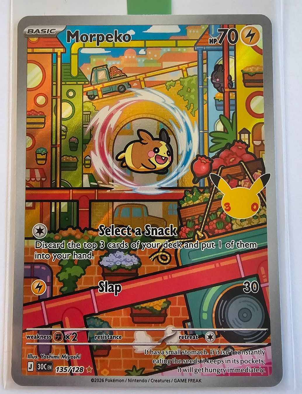 Pokémon Carte collezionabili: Mprpeko 30th Celebration EN – Nuovo (secondo la descrizione) da Cham venduto da Pfingsti