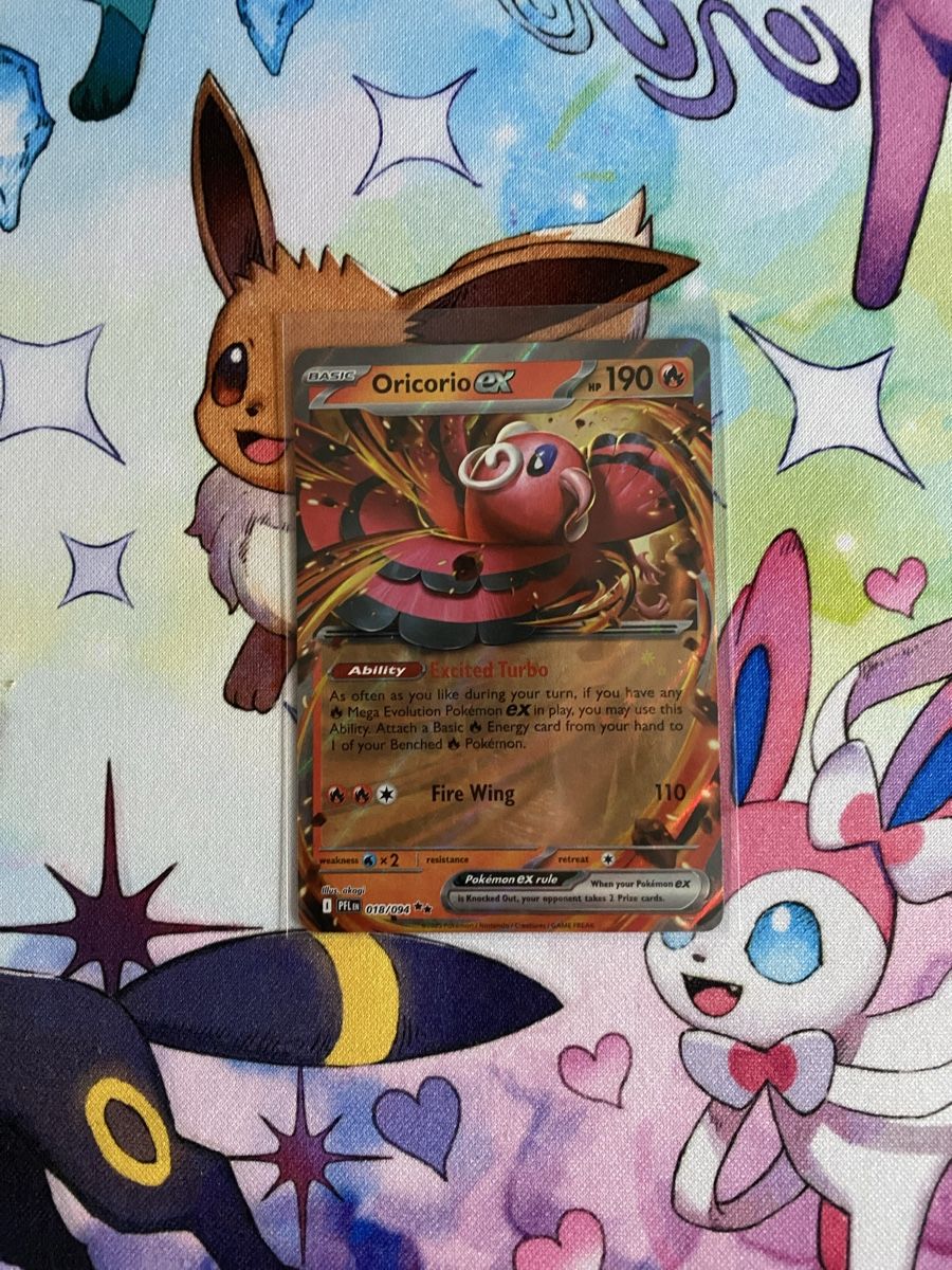 Pokémon Carte collezionabili: Pokemon Oricorio EX 018/094 PFL – Usato da Grindelwald venduto da TSG-G-Town