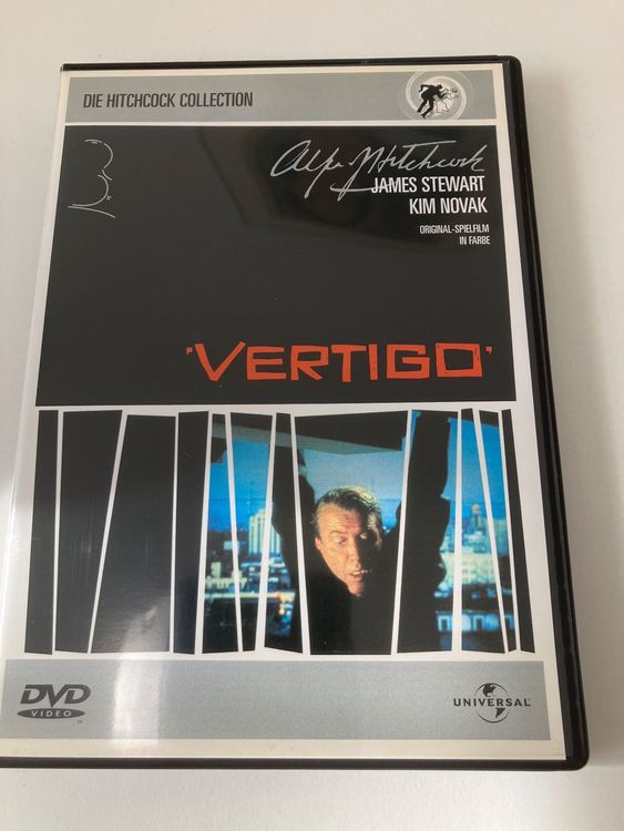 Vertigo (DVD) Hitchcock, James Stewart, Kim Novak | Kaufen auf Ricardo