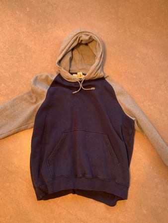 H&M Hoodie XL, dunkelblau/grau, Top Zustand für Herbst!