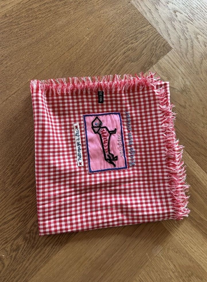 Foulard & Sciarpe: En Soie Seidenfoulard kariert – Usato da Zürich venduto da nat_z6kt
