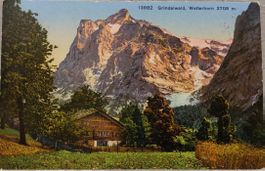 GRINDELWALD -  Wetterhorn - 1915